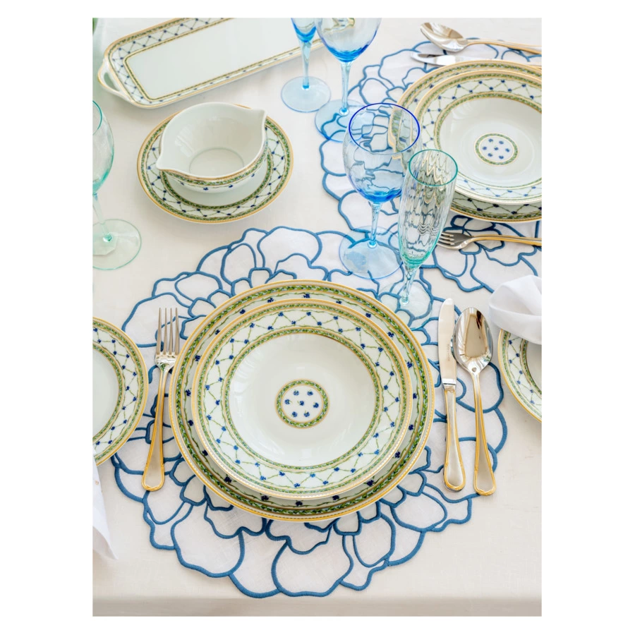 Набор бокалов для красного вина Moser Оптик 350 мл, 2 шт, аквамарин, п/к