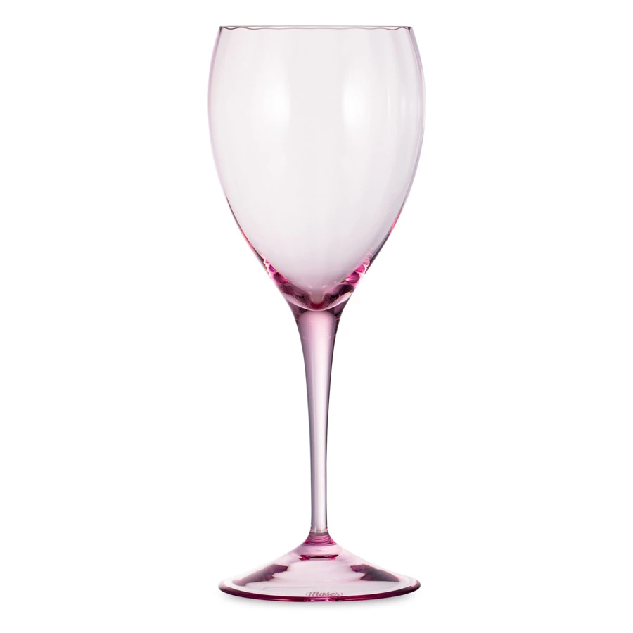 Набор бокалов для красного вина Moser Оптик 350 мл, 2 шт, розалин, п/к