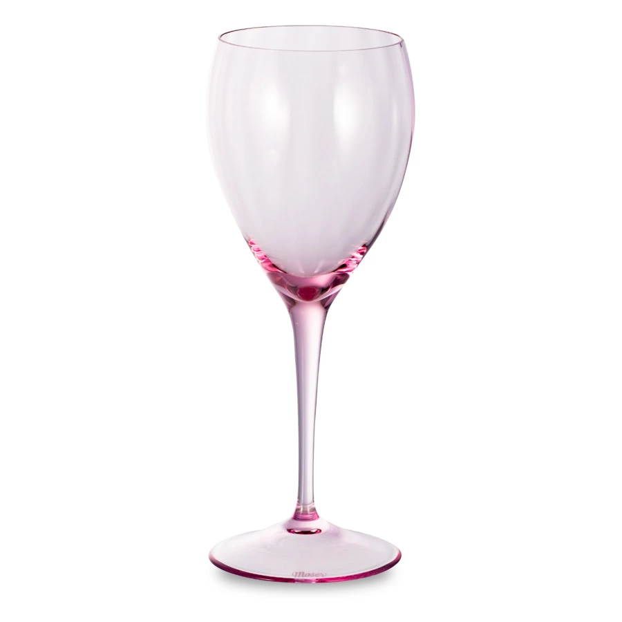 Набор бокалов для красного вина Moser Оптик 350 мл, 2 шт, розалин, п/к