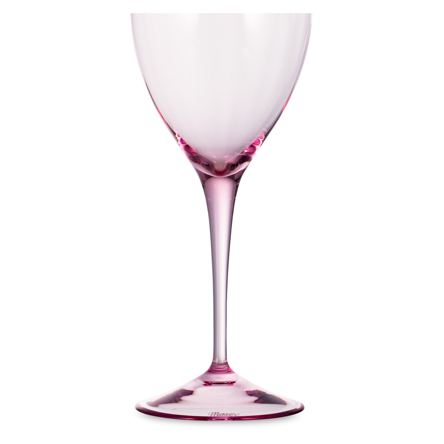 Набор бокалов для красного вина Moser Оптик 350 мл, 2 шт, розалин, п/к