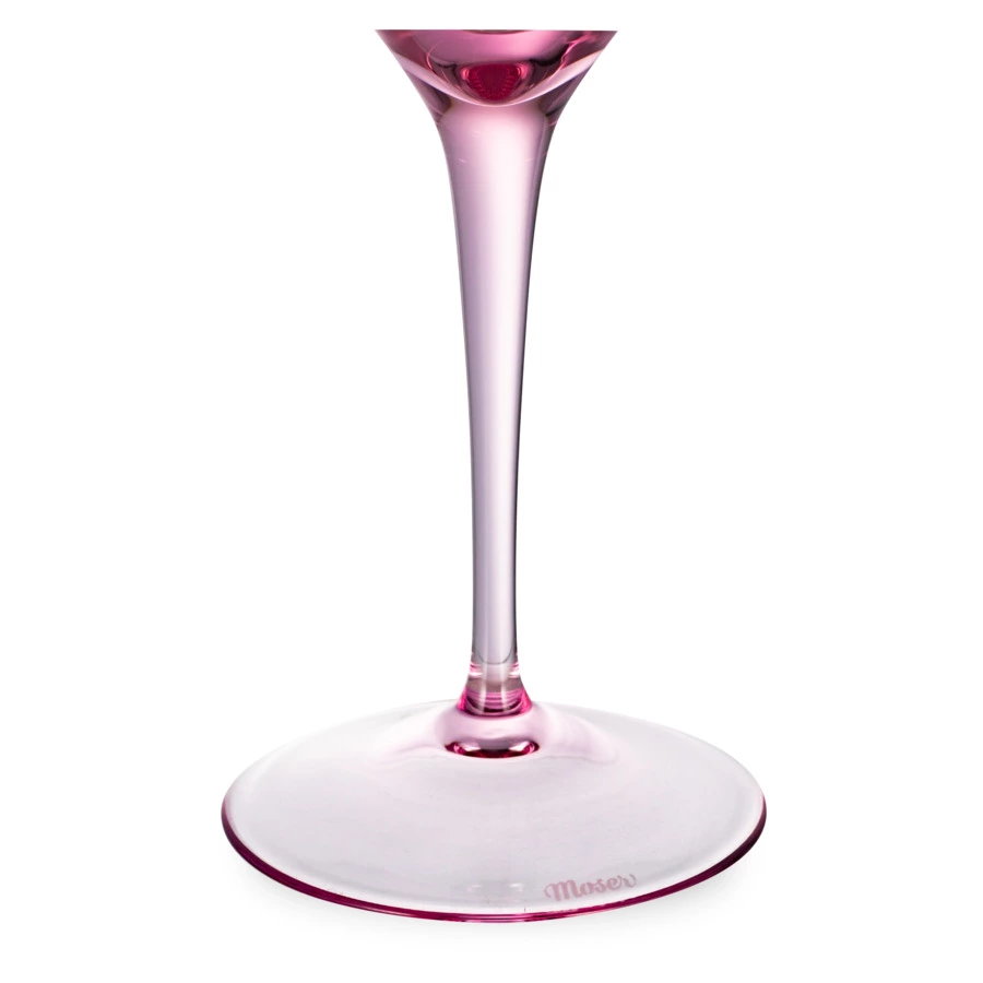 Набор бокалов для красного вина Moser Оптик 350 мл, 2 шт, розалин, п/к