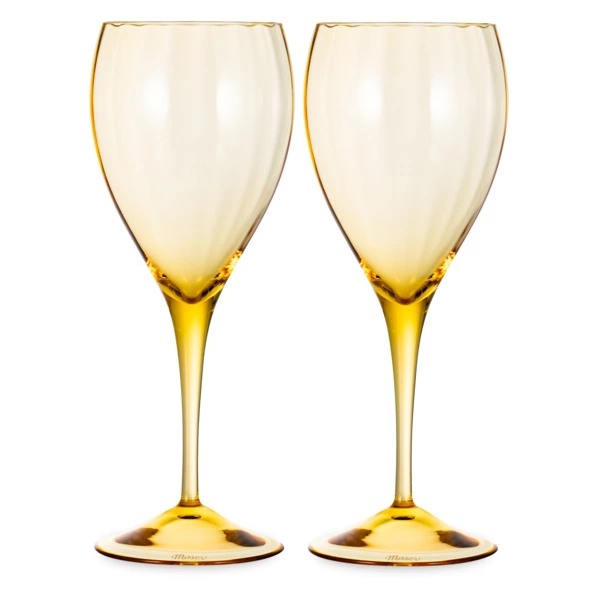 Набор бокалов для красного вина Moser Оптик 350 мл, 2 шт, топаз, п/к