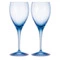 Набор бокалов для белого вина Moser Оптик 250 мл, 2 шт, аквамарин, п/к