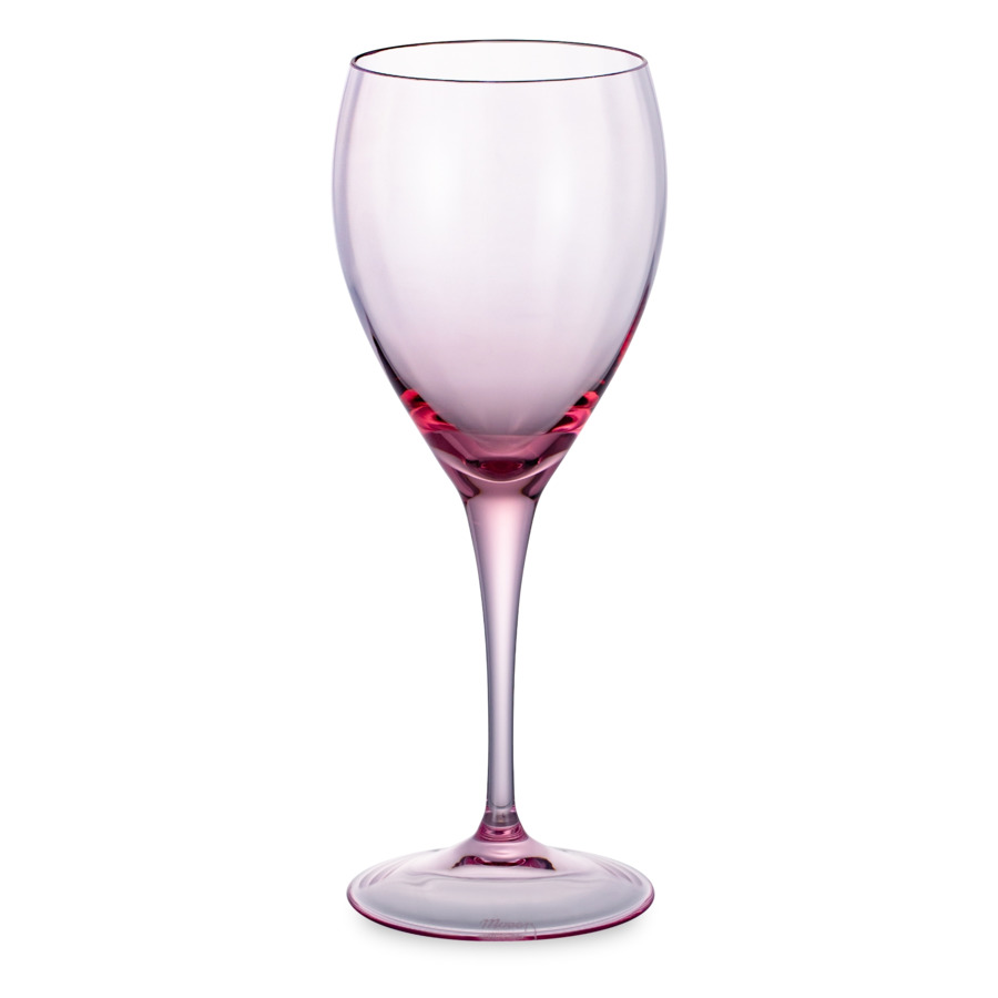 Набор бокалов для белого вина Moser Оптик 250 мл, 2 шт, розалин, п/к