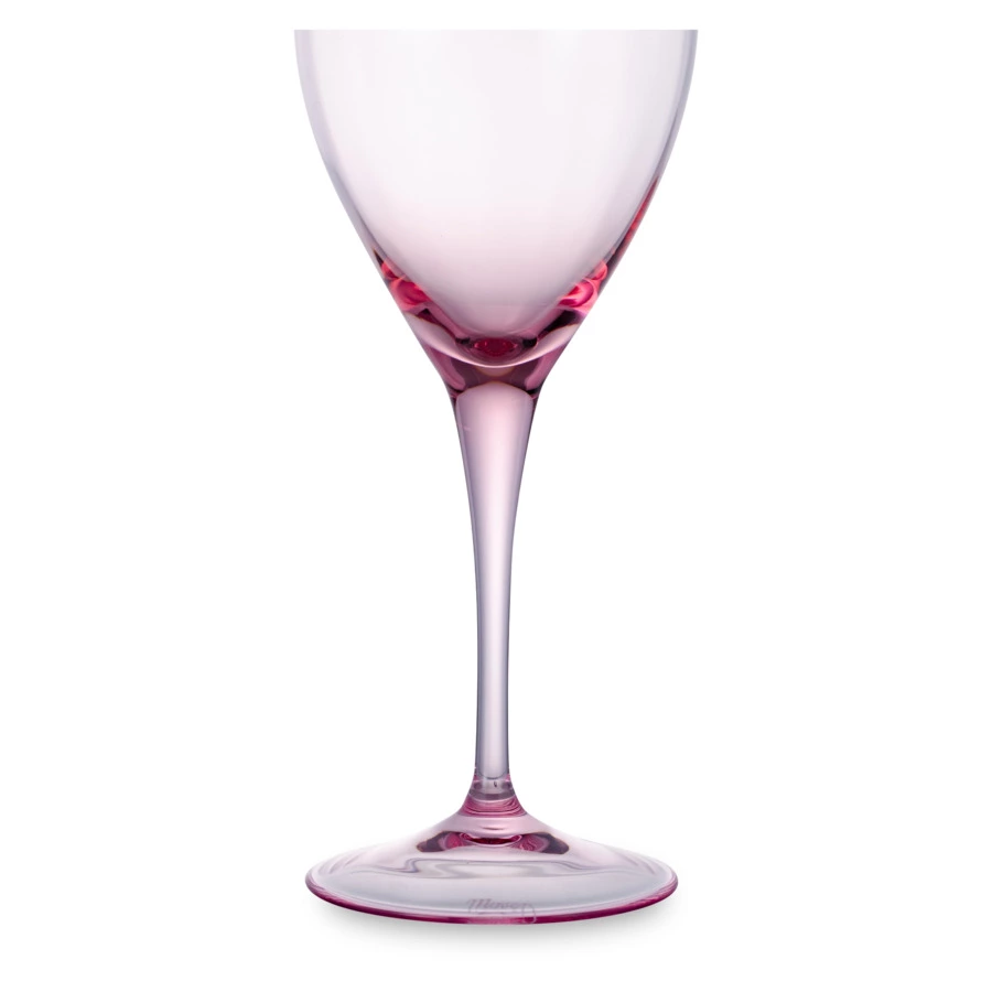 Набор бокалов для белого вина Moser Оптик 250 мл, 2 шт, розалин, п/к