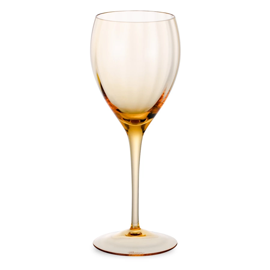 Набор бокалов для белого вина Moser Оптик 250 мл, 2 шт, топаз, п/к