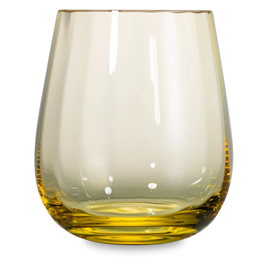 Набор стаканов для виски Moser Оптик 360 мл, 2 шт, желтый, п/к