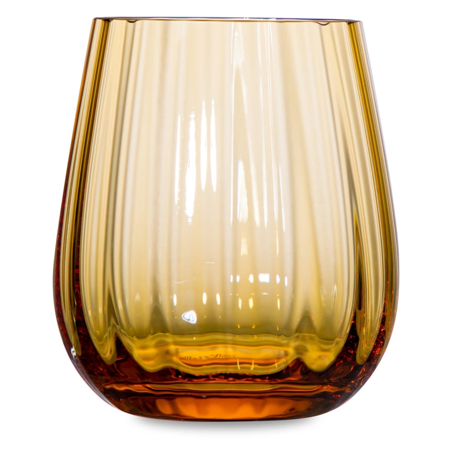 Набор стаканов для виски Moser Оптик 360 мл, 2 шт, топаз, п/к
