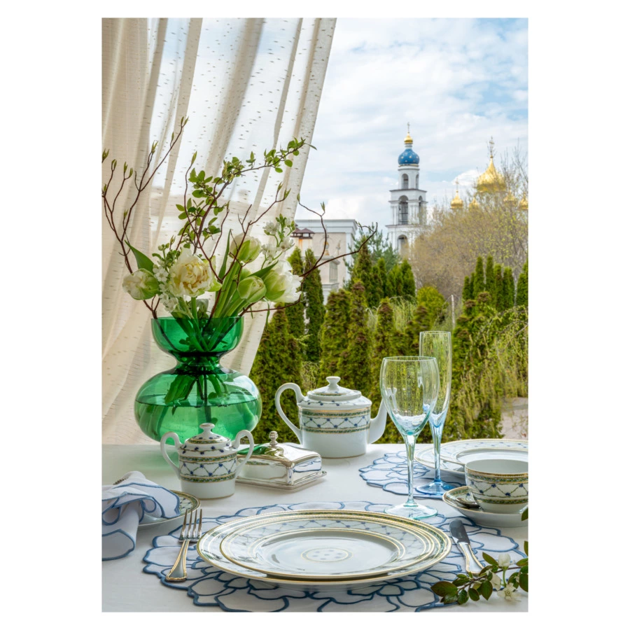 Набор фужеров для шампанского Moser Оптик 200 мл, 2 шт, аквамарин, п/к