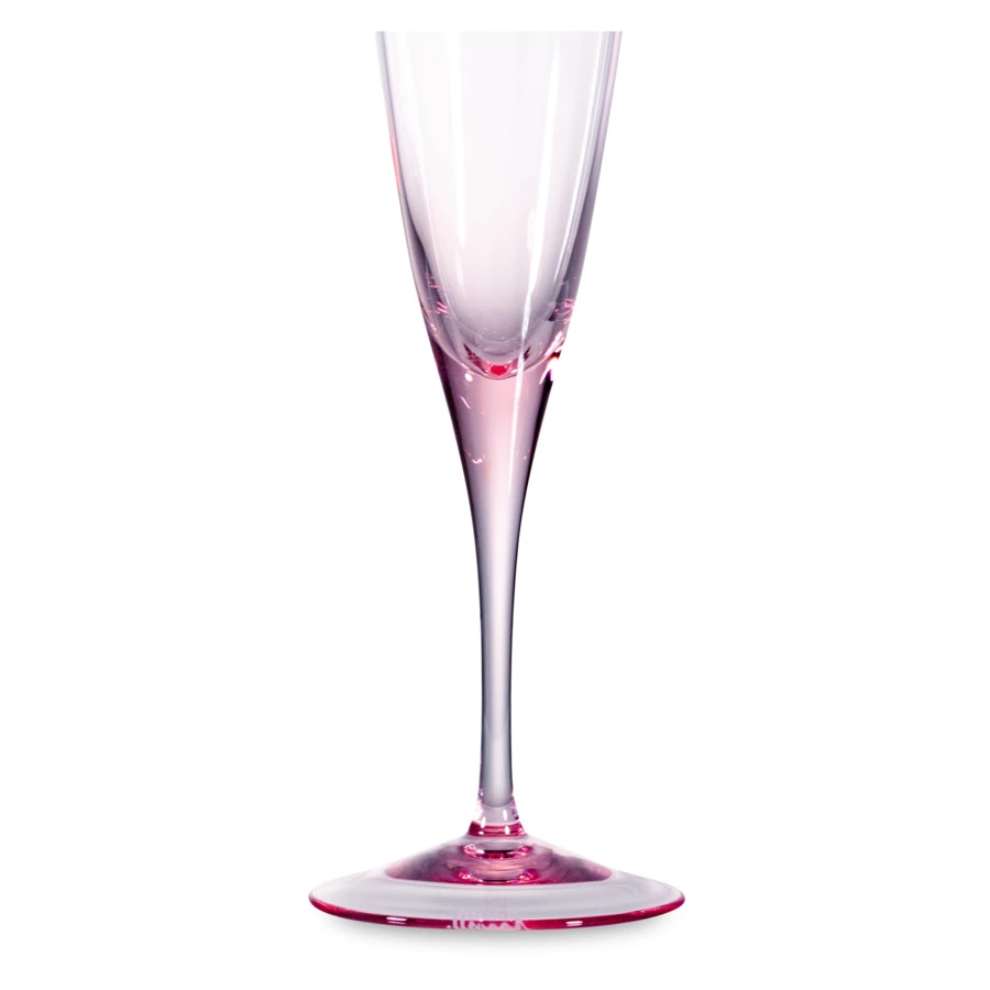 Набор фужеров для шампанского Moser Оптик 200 мл, 2 шт, розалин, п/к