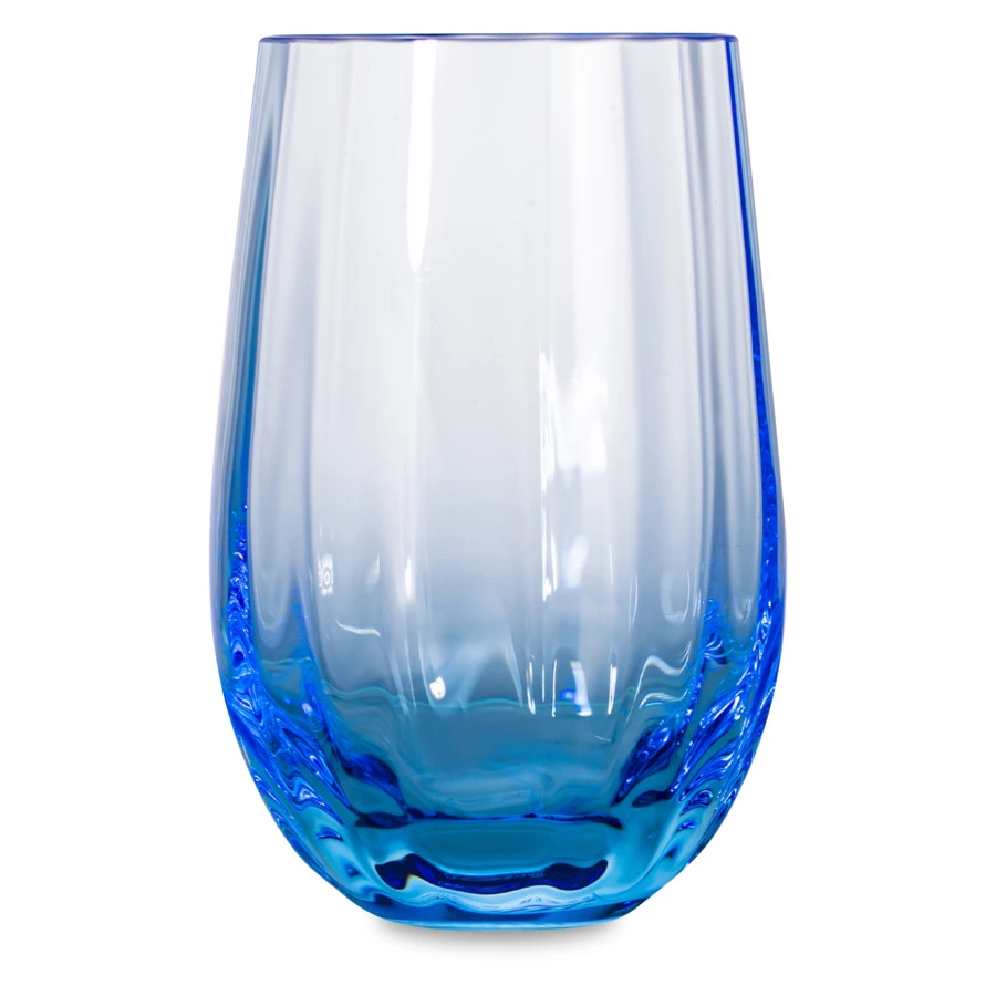 Набор стопок для водки Moser Оптик 80 мл, 2 шт, аквамарин, п/к