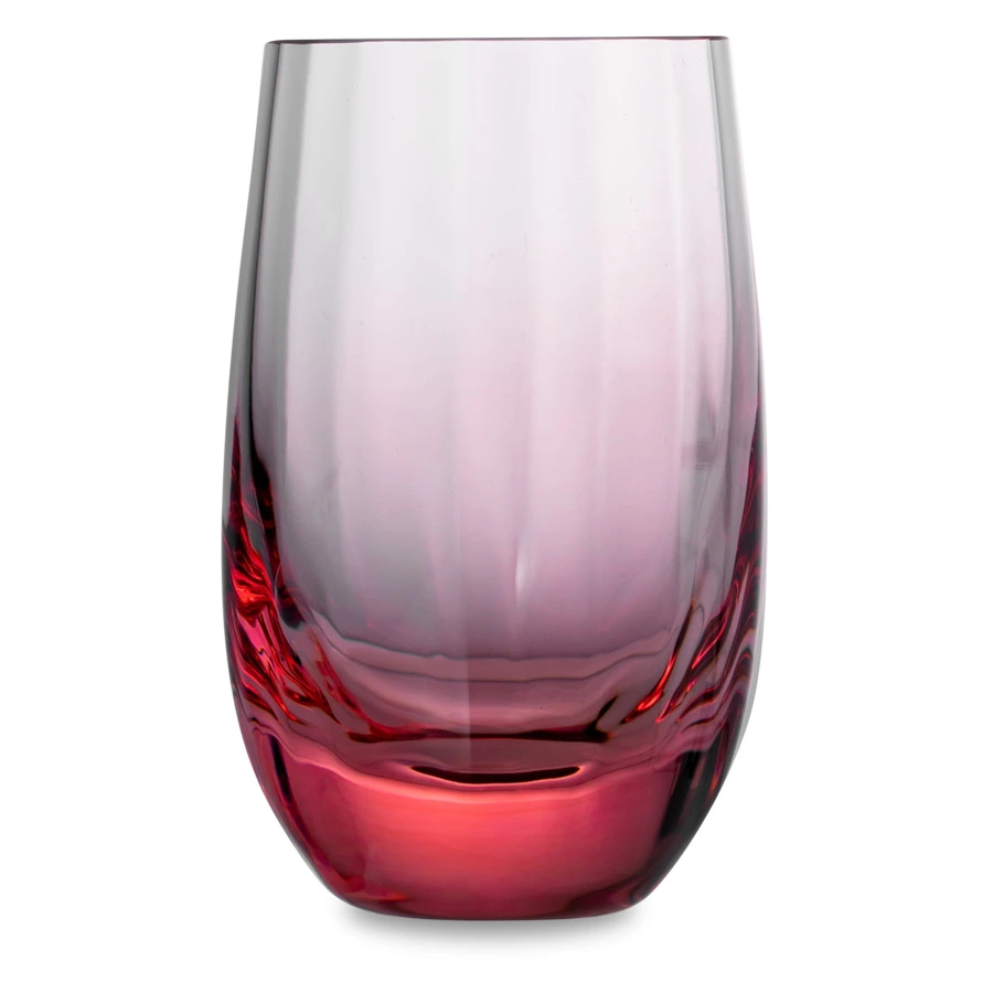 Набор стопок для водки Moser Оптик 80 мл, 2 шт, розалин, п/к