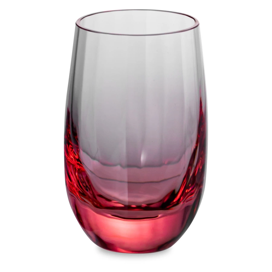 Набор стопок для водки Moser Оптик 80 мл, 2 шт, розалин, п/к