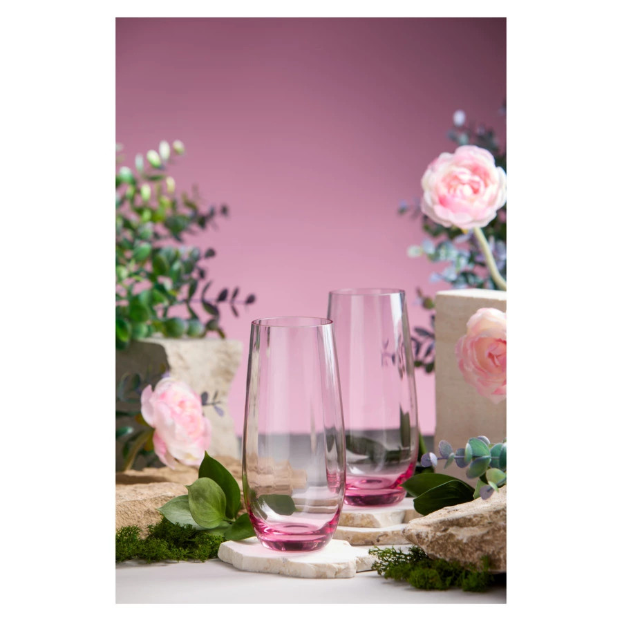 Набор стаканов для воды Moser Оптик 350 мл, 2 шт, александрит, п/к