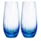 Набор стаканов для воды Moser Оптик 350 мл, 2 шт, аквамарин, п/к