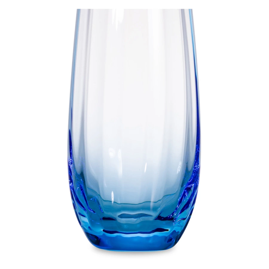 Набор стаканов для воды Moser Оптик 350 мл, 2 шт, аквамарин, п/к