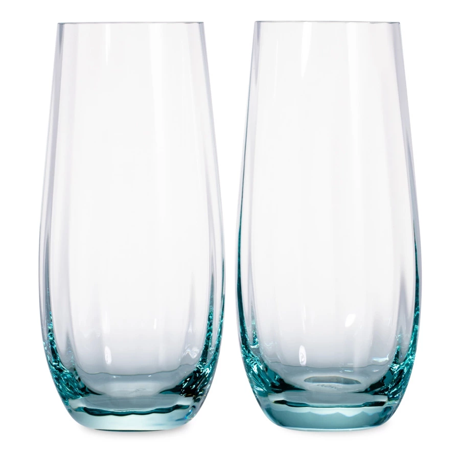 Набор стаканов для воды Moser Оптик 350 мл, 2 шт, берил, п/к