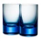 Набор стаканов для воды Moser Виски сет 220 мл, 2 шт, аквамарин, п/к