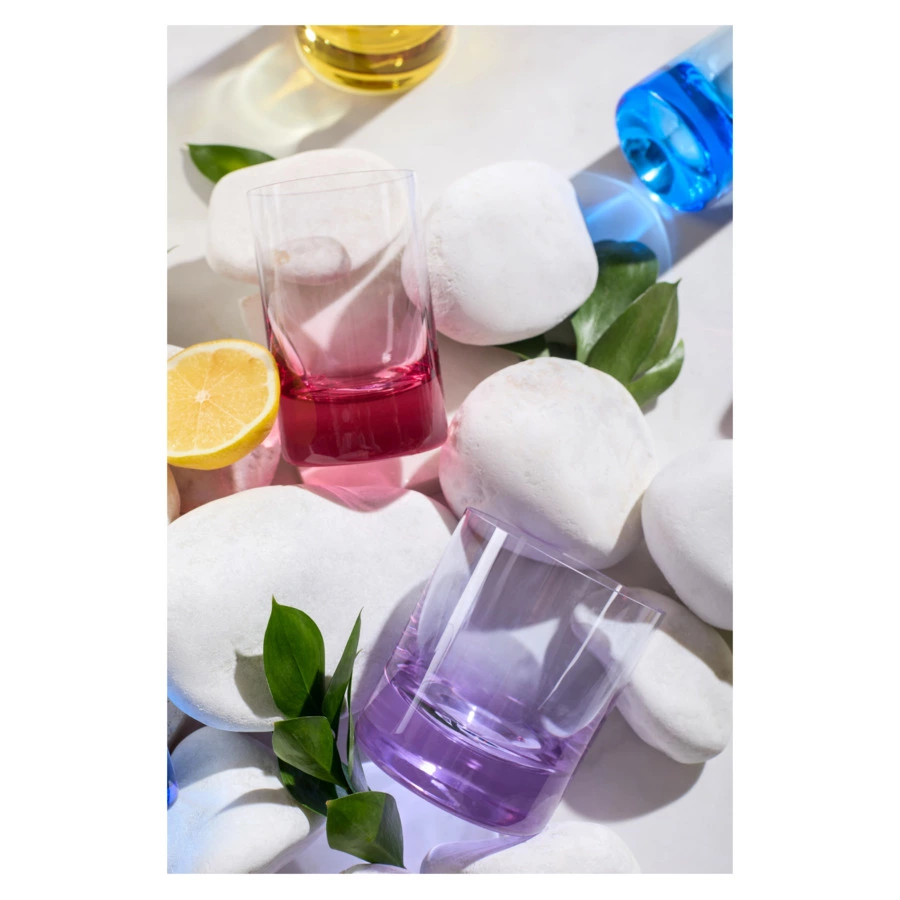 Набор стаканов для воды Moser Виски сет 220 мл, 2 шт, розалин, п/к