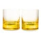 Набор стаканов для виски Moser Виски сет 370 мл, 2 шт, желтый, п/к