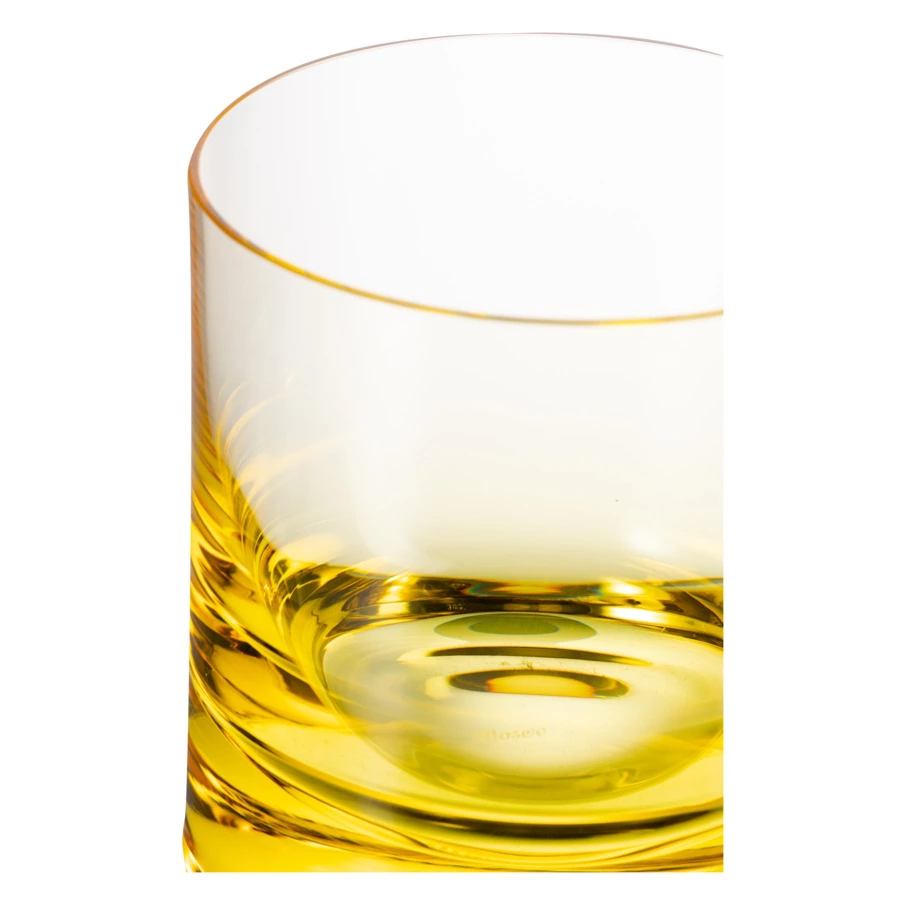 Набор стаканов для виски Moser Виски сет 370 мл, 2 шт, желтый, п/к