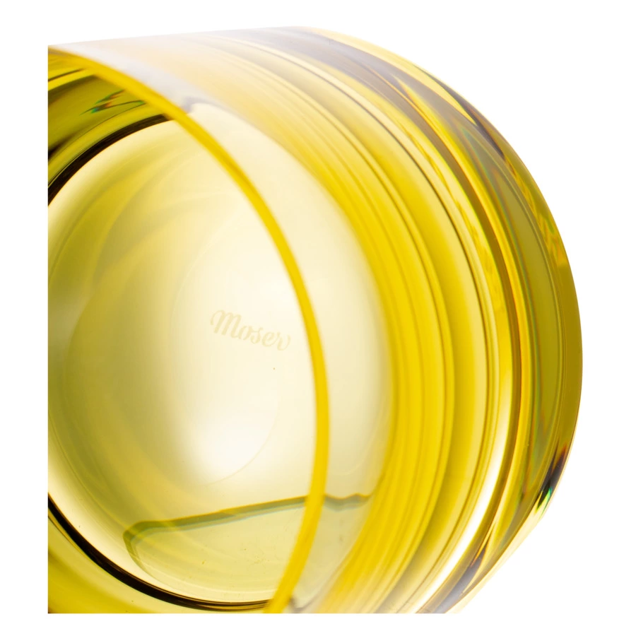 Набор стаканов для виски Moser Виски сет 370 мл, 2 шт, желтый, п/к
