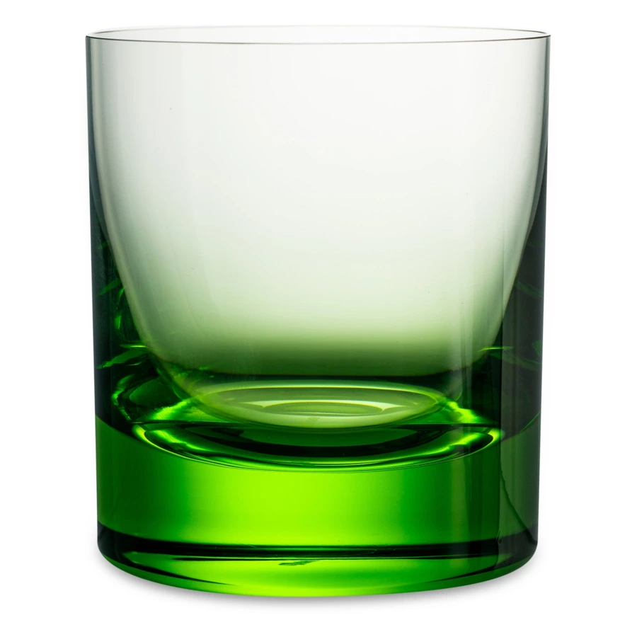Набор стаканов для виски Moser Виски сет 370 мл, 2 шт, зеленый, п/к