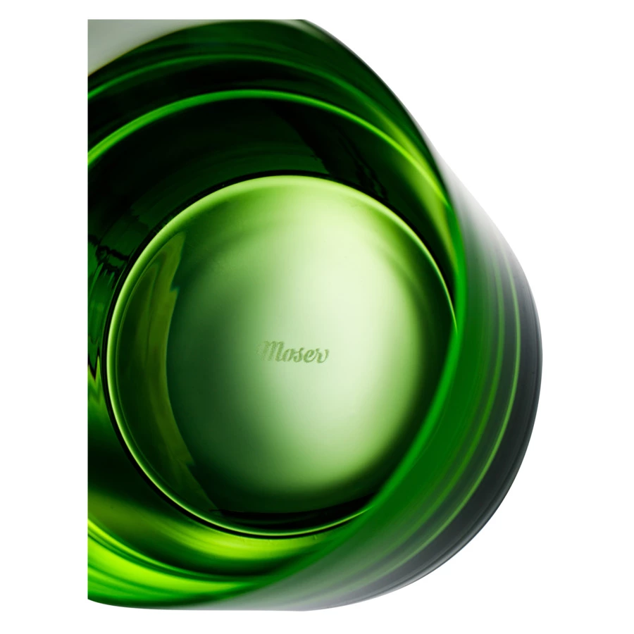 Набор стаканов для виски Moser Виски сет 370 мл, 2 шт, зеленый, п/к