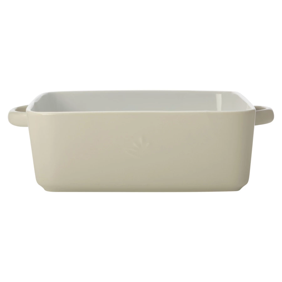 Блюдо квадратное Casa Domani Moderna 22 см, керамика, кремовый, п/к