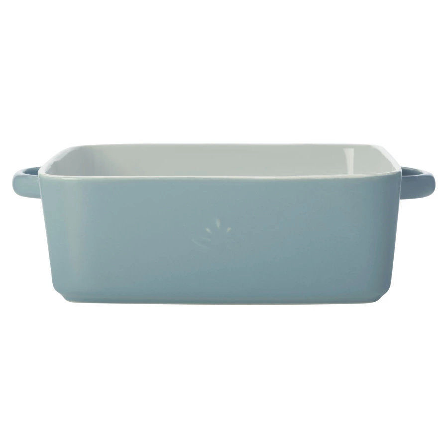 Блюдо квадратное Casa Domani Moderna 22 см, керамика, серо-голубой, п/к