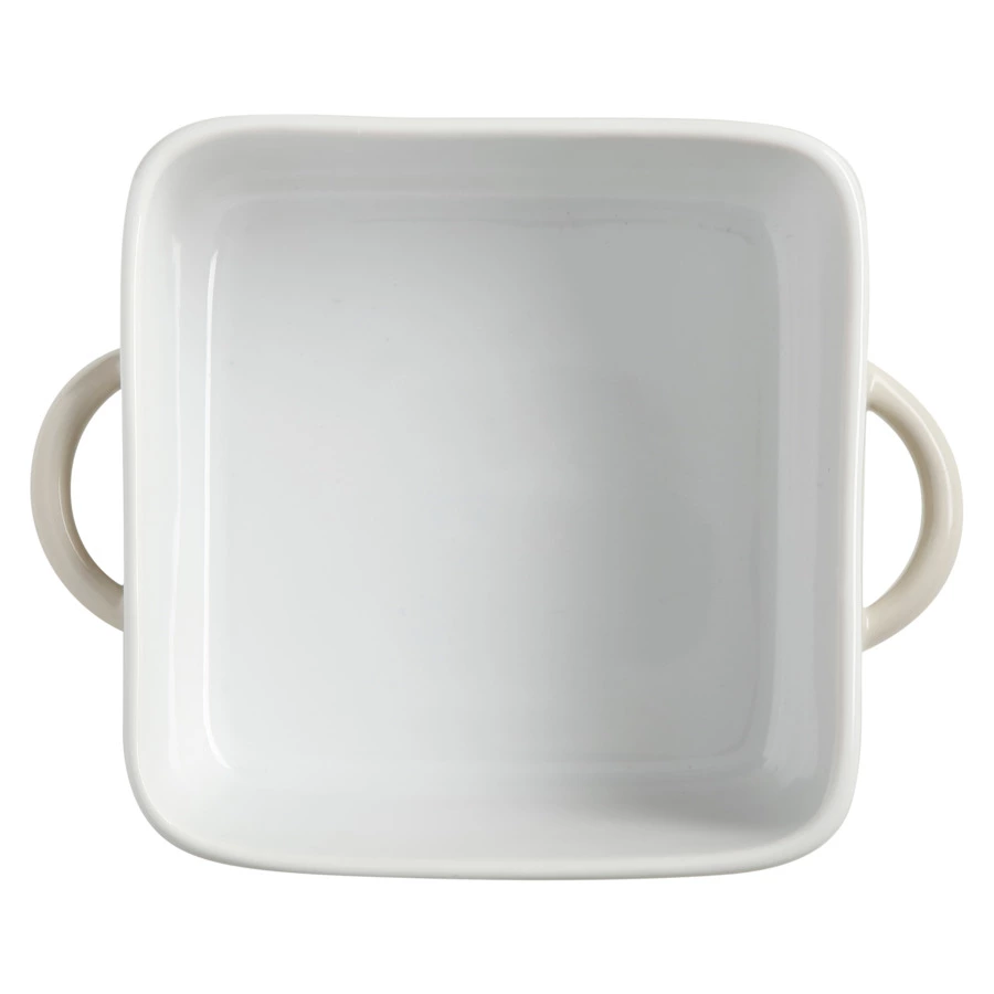 Блюдо квадратное Casa Domani Moderna 11 см, керамика, кремовый, п/к