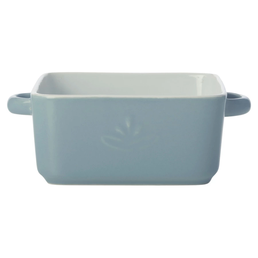 Блюдо квадратное Casa Domani Moderna 11 см, керамика, серо-голубой, п/к