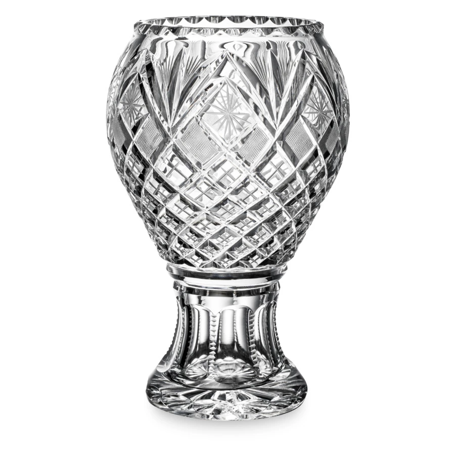 Ваза для цветов ГХЗ Барыня 28,8 см, хрусталь
