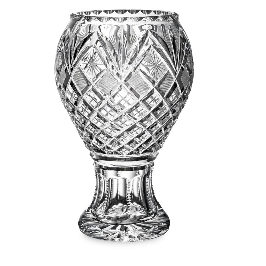 Ваза для цветов ГХЗ Барыня 28,8 см, хрусталь