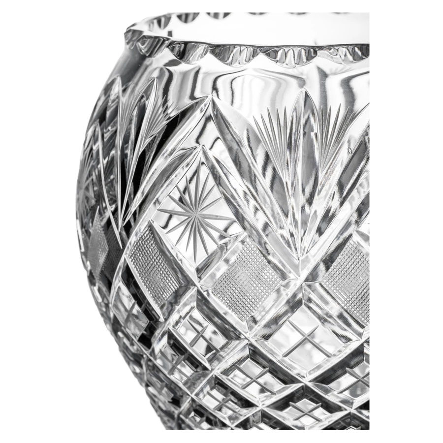 Ваза для цветов ГХЗ Барыня 28,8 см, хрусталь