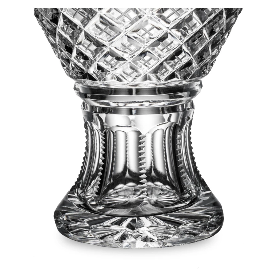 Ваза для цветов ГХЗ Барыня 28,8 см, хрусталь