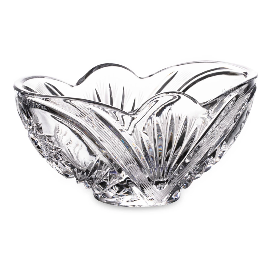 Ваза для конфет ГХЗ Улыбка, хрусталь
