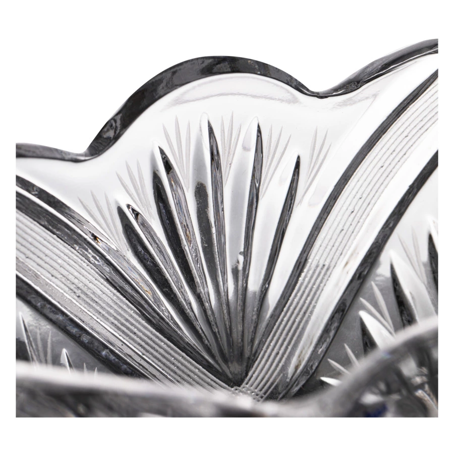 Ваза для конфет ГХЗ Улыбка, хрусталь