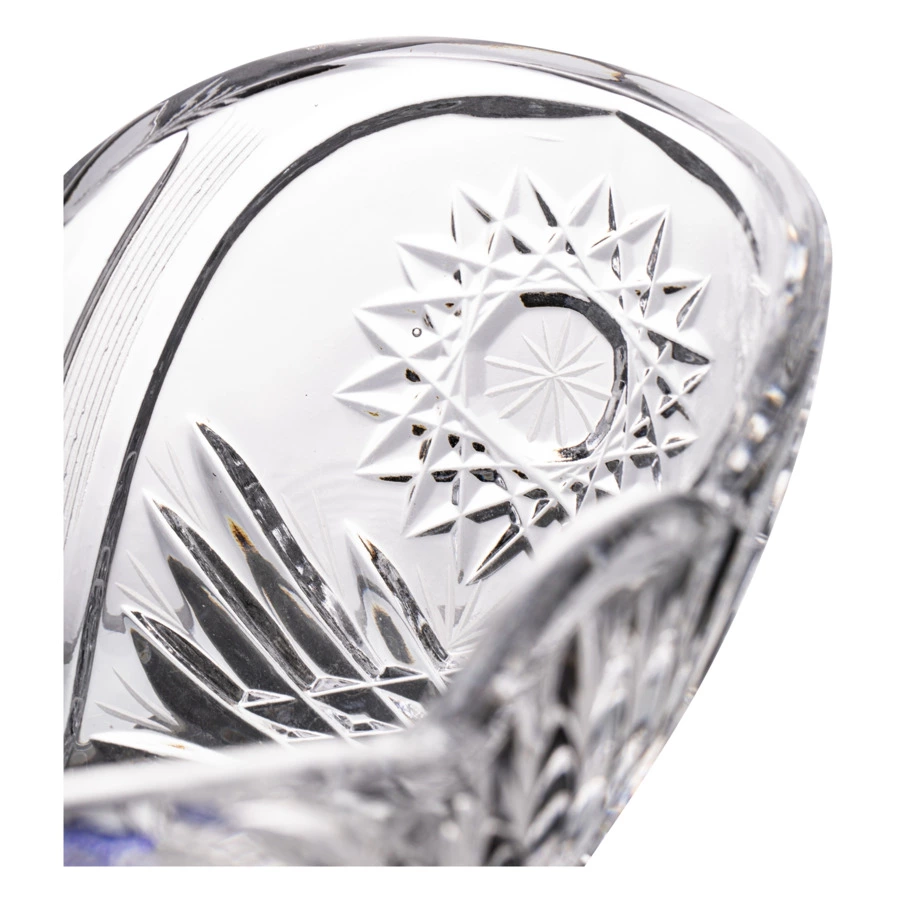 Ваза для конфет ГХЗ Улыбка, хрусталь