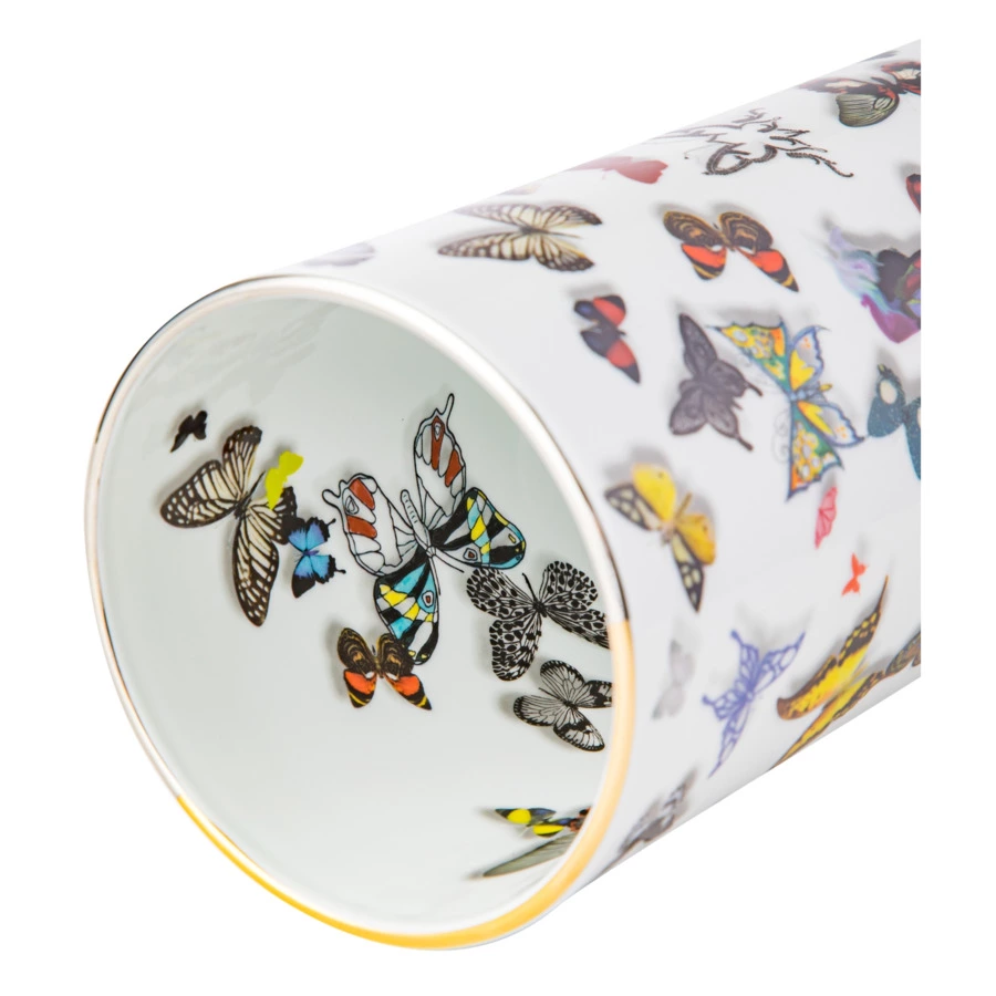 Ваза Vista Alegre Бабочки h24,5 см, фарфор, п/к