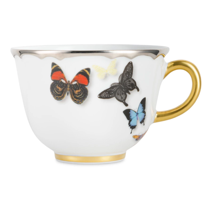 Сервиз чайный Vista Alegre Бабочки на 6 персон 21 предмет, фарфор