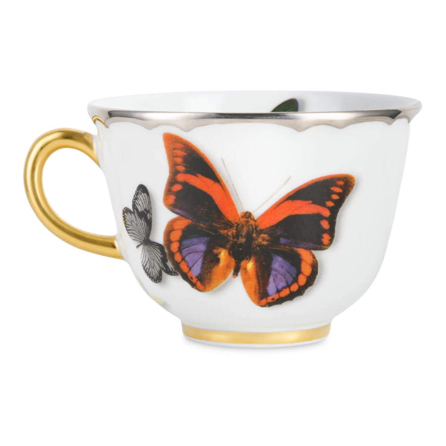 Сервиз чайный Vista Alegre Бабочки на 6 персон 21 предмет, фарфор