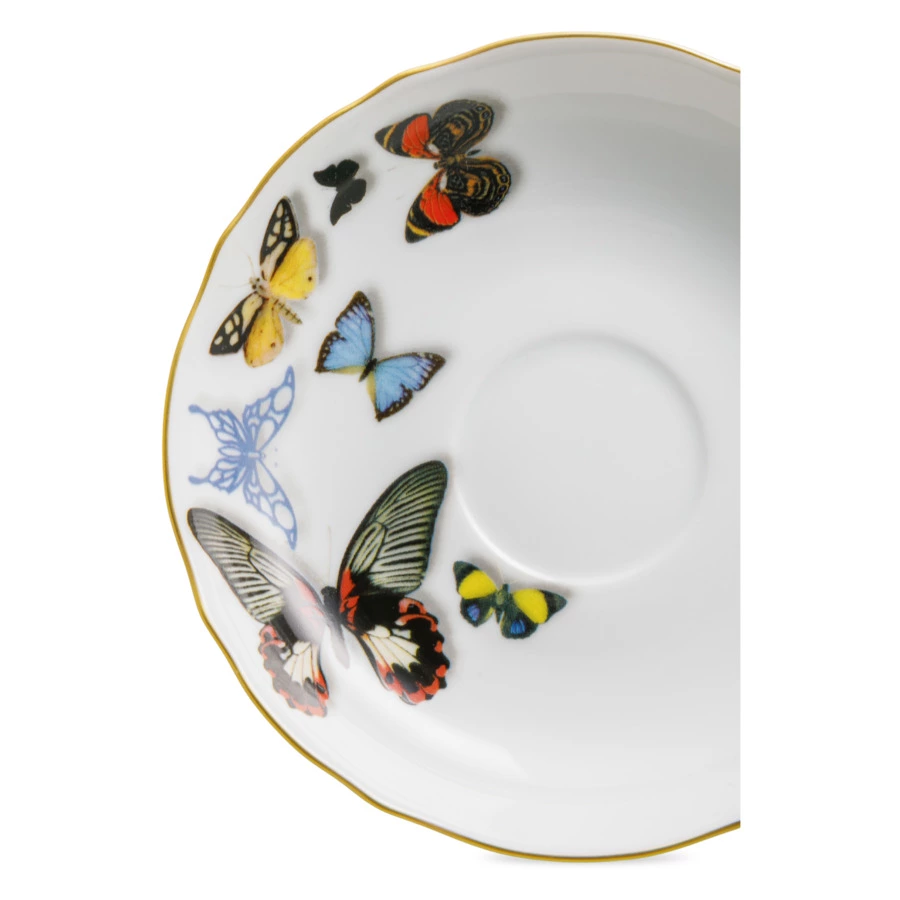 Сервиз чайный Vista Alegre Бабочки на 6 персон 21 предмет, фарфор