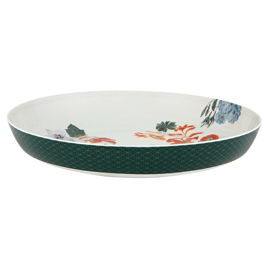 Блюдо круглое Vista Alegre Двойственность 43 см, фарфор