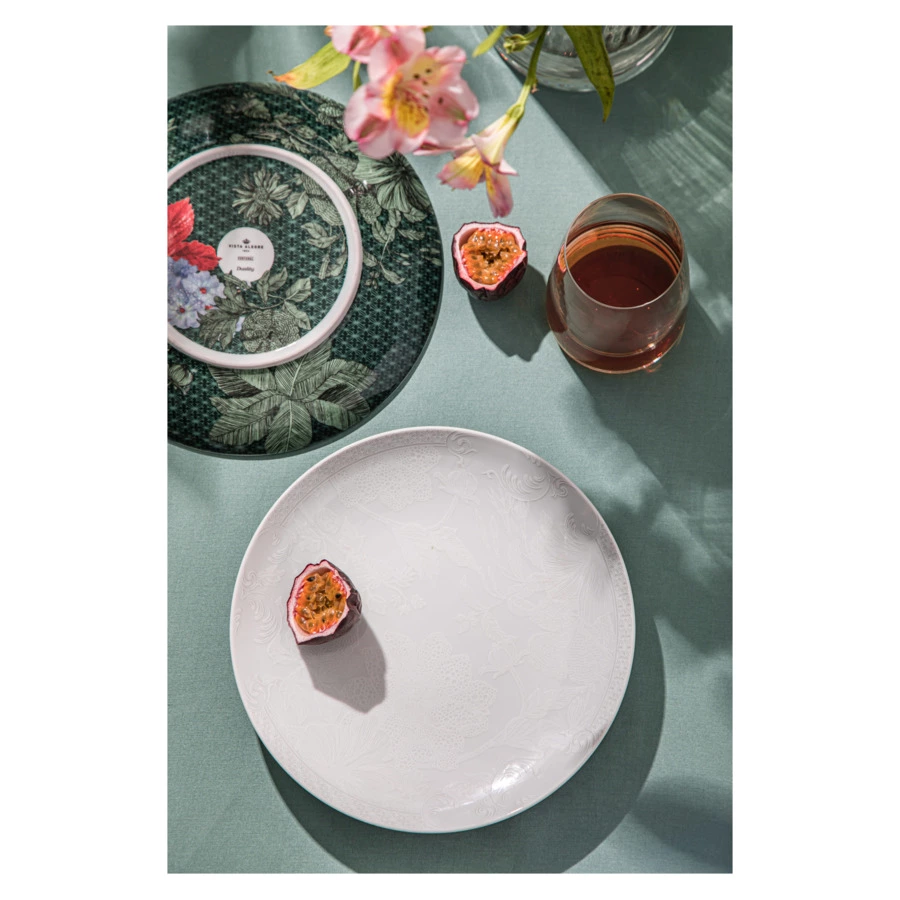 Тарелка закусочная Vista Alegre Двойственность 23 см, фарфор