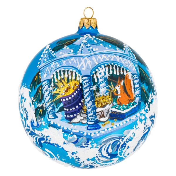 Игрушка елочная Bartosh Царевна-Лебедь 12 см, стекло, п/к-Sale