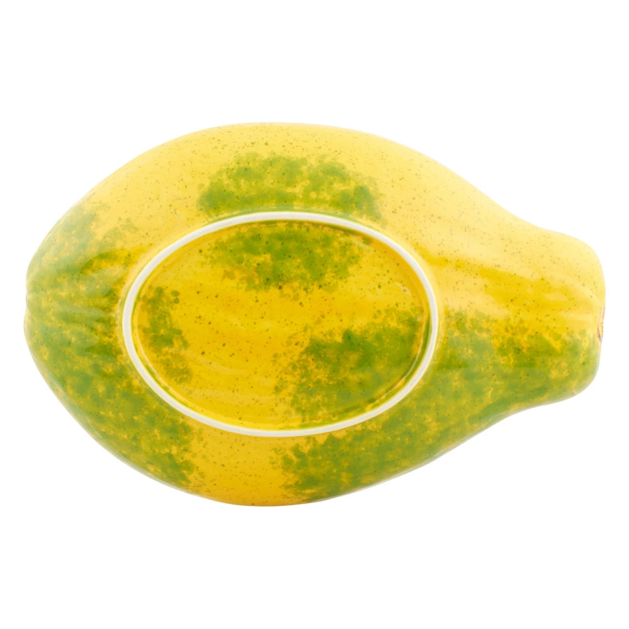 Блюдо Bordallo Pinheiro Тропические фрукты Папайя 35х23 см, керамика