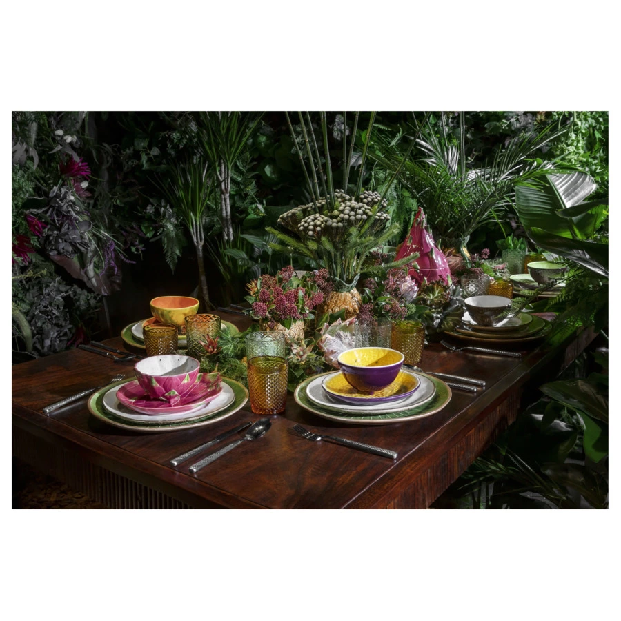 Блюдо Bordallo Pinheiro Тропические фрукты Папайя 35х23 см, керамика