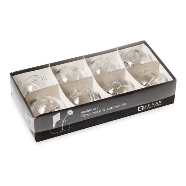 Набор подставок для визиток, цветов Serax 5 см, 8 шт, стекло