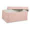 Коробка ADJ Snob 32x20х13,5 см, кожа натуральная, пепельная роза, п/к